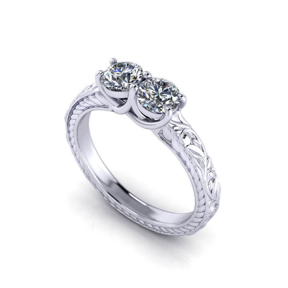Picture of Two-stone Diamond Ring